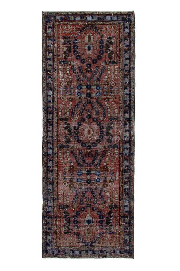 1803, Persian Hamadan Runner Rug