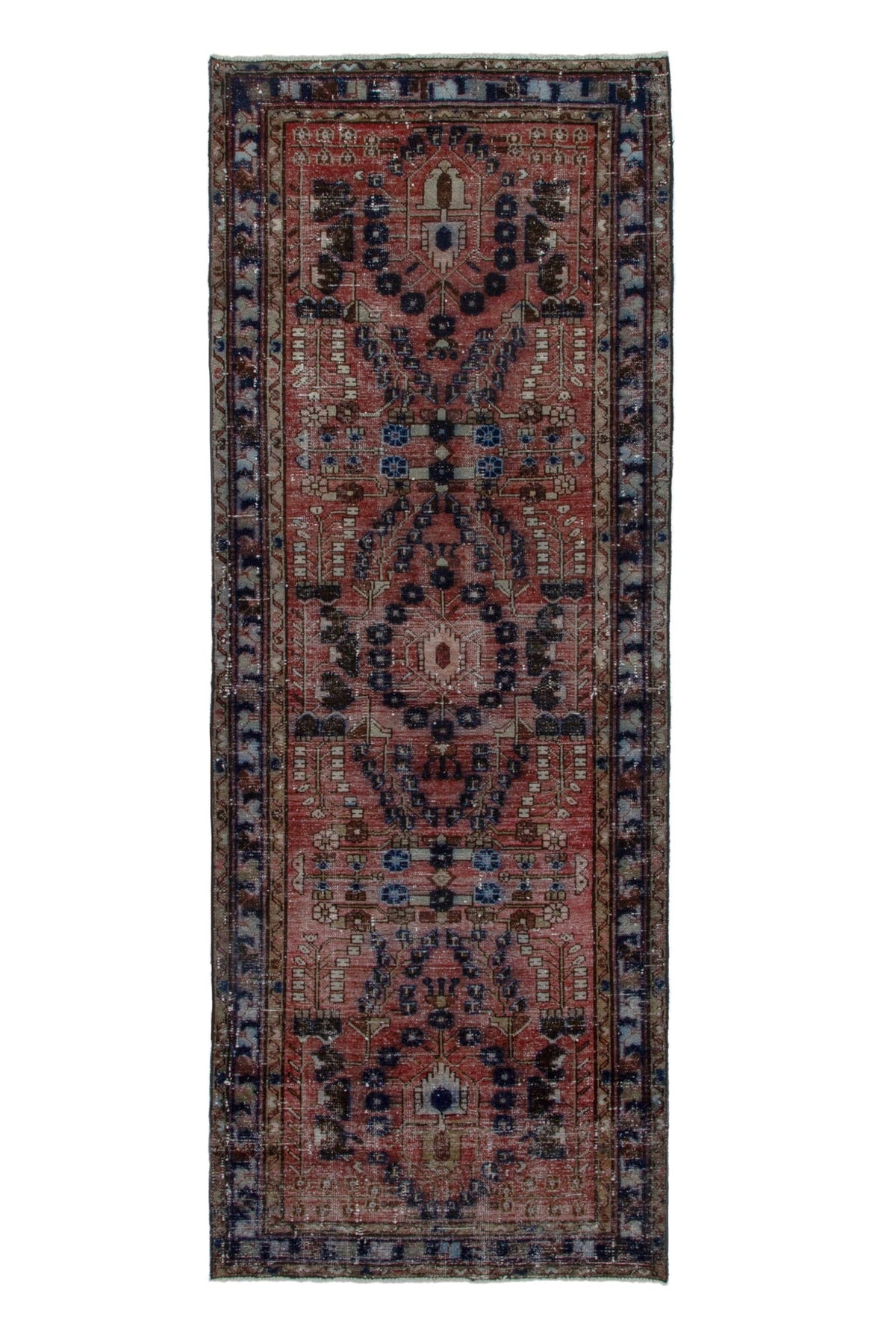 1803, Persian Hamadan Runner Rug
