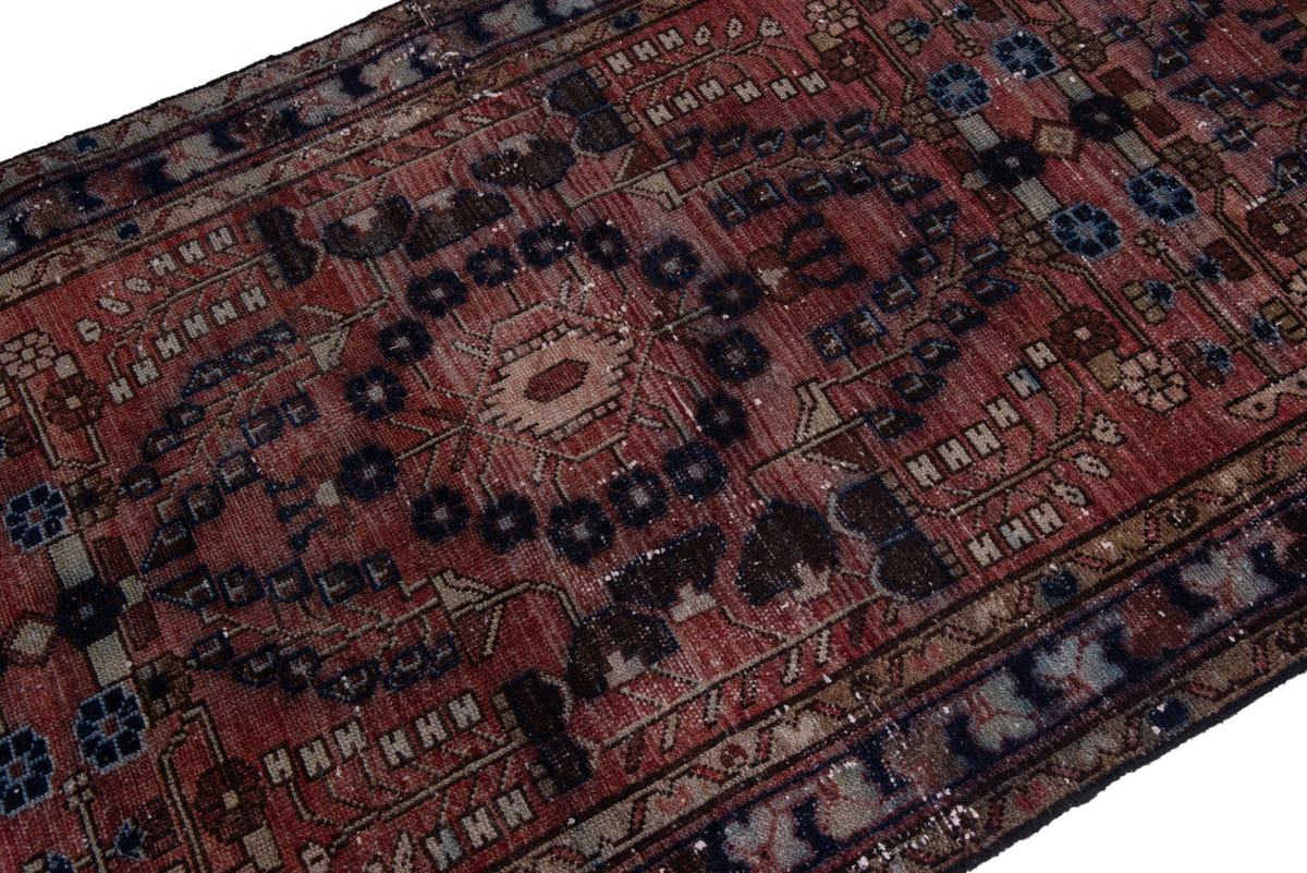 1803, Persian Hamadan Runner Rug