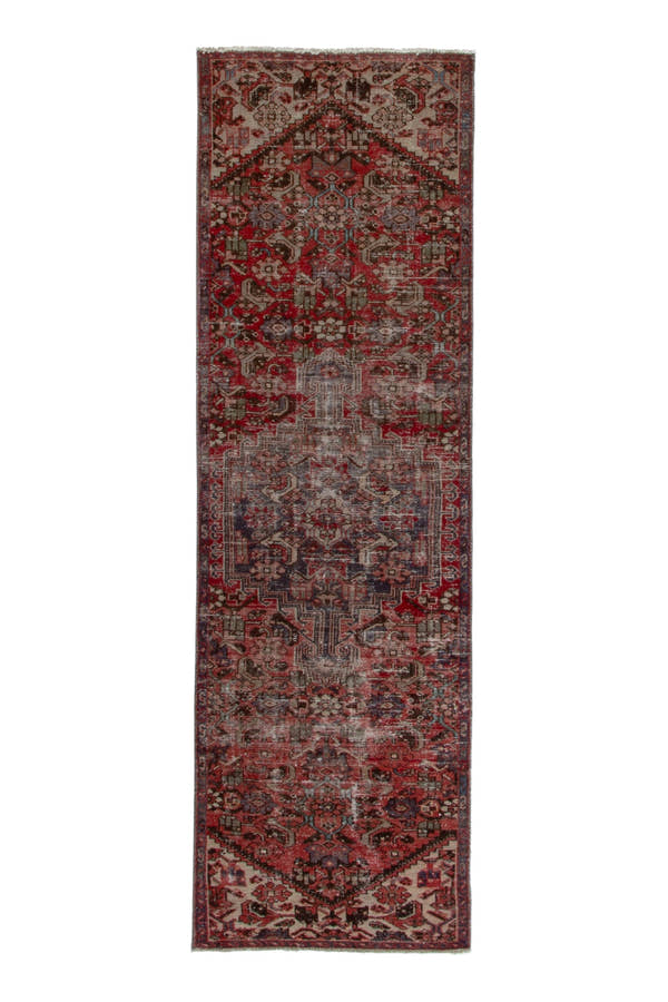 1821, Persian Zanjan Runner Rug
