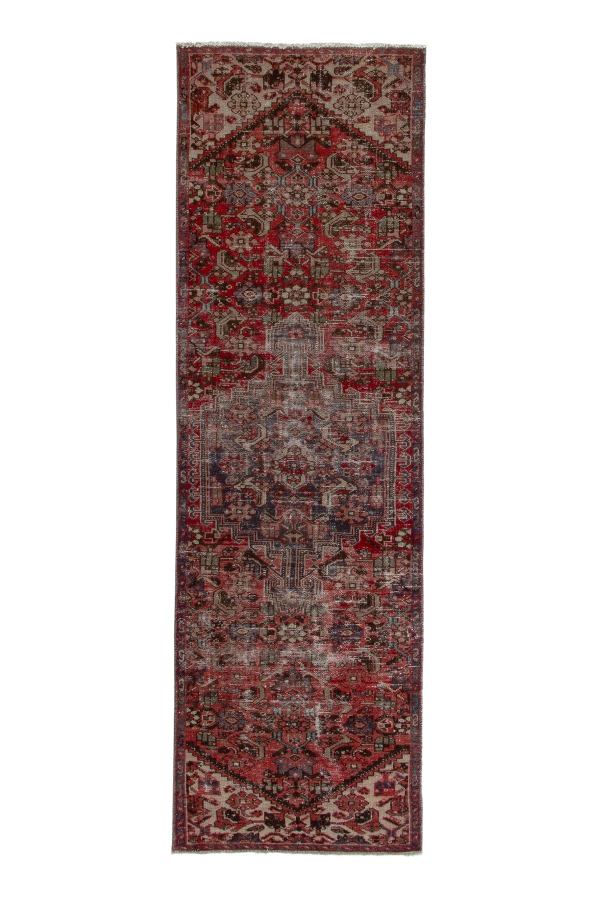 1821, Persian Zanjan Runner Rug