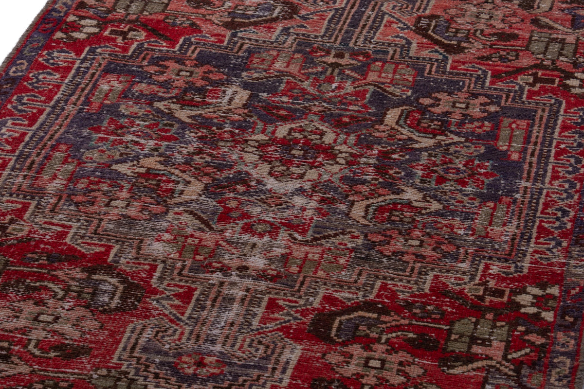 1821, Persian Zanjan Runner Rug