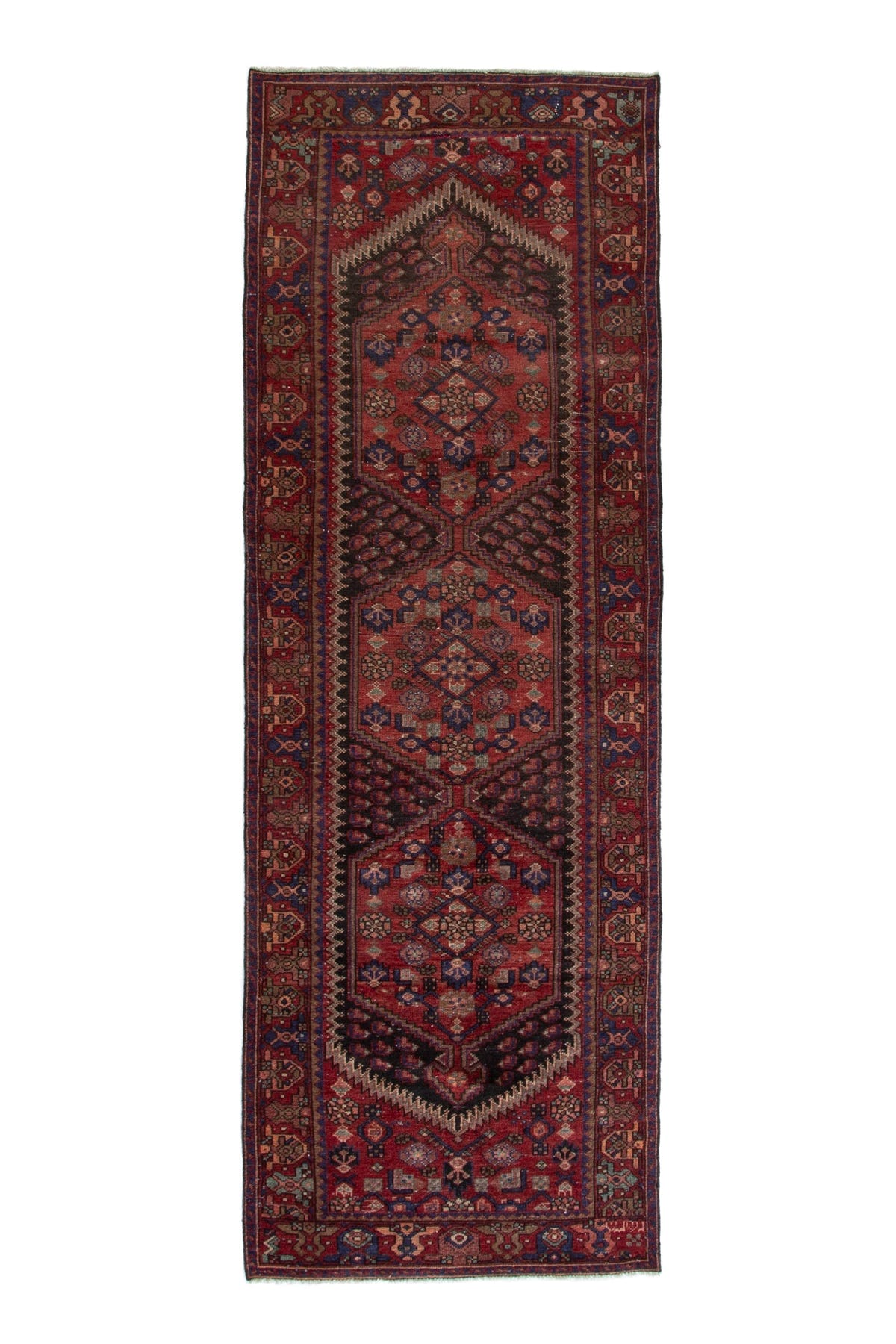 1825, Persian Zanjan Runner Rug