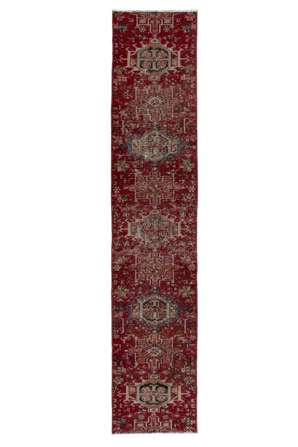 1829, Persian Gharajeh Runner Rug