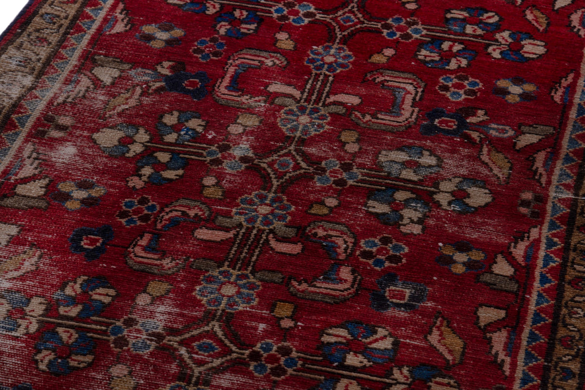 1834, Persian Hamadan Runner Rug