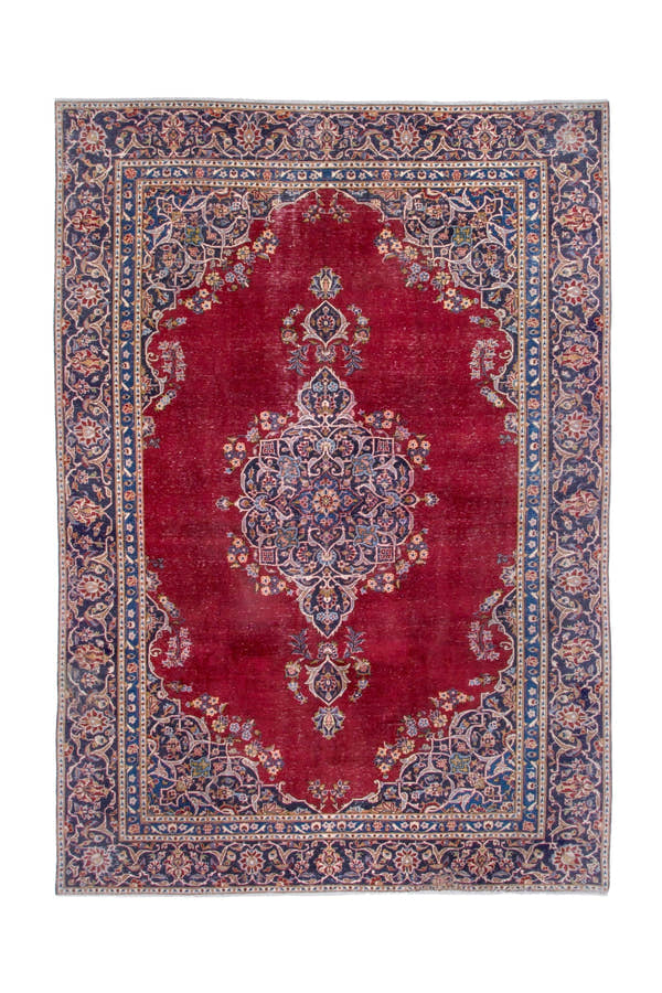 1841, Persian Kashan Oversized Rug