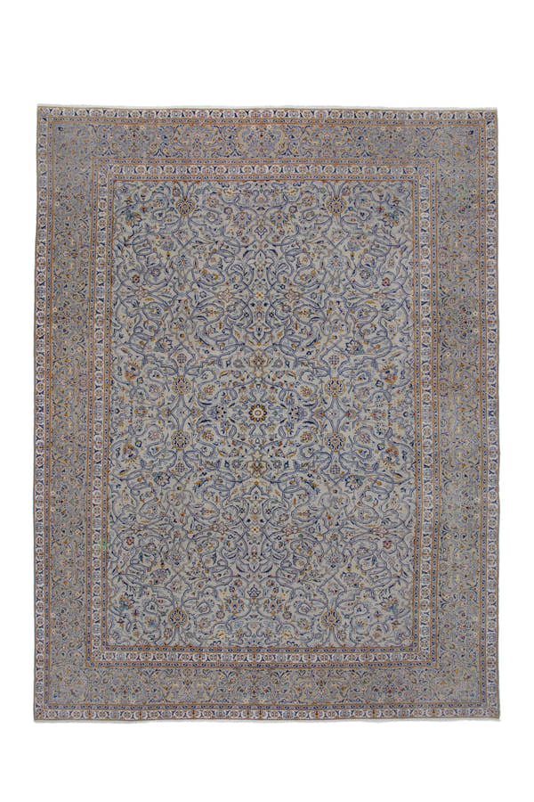 1844, Persian Kashan Oversized Rug