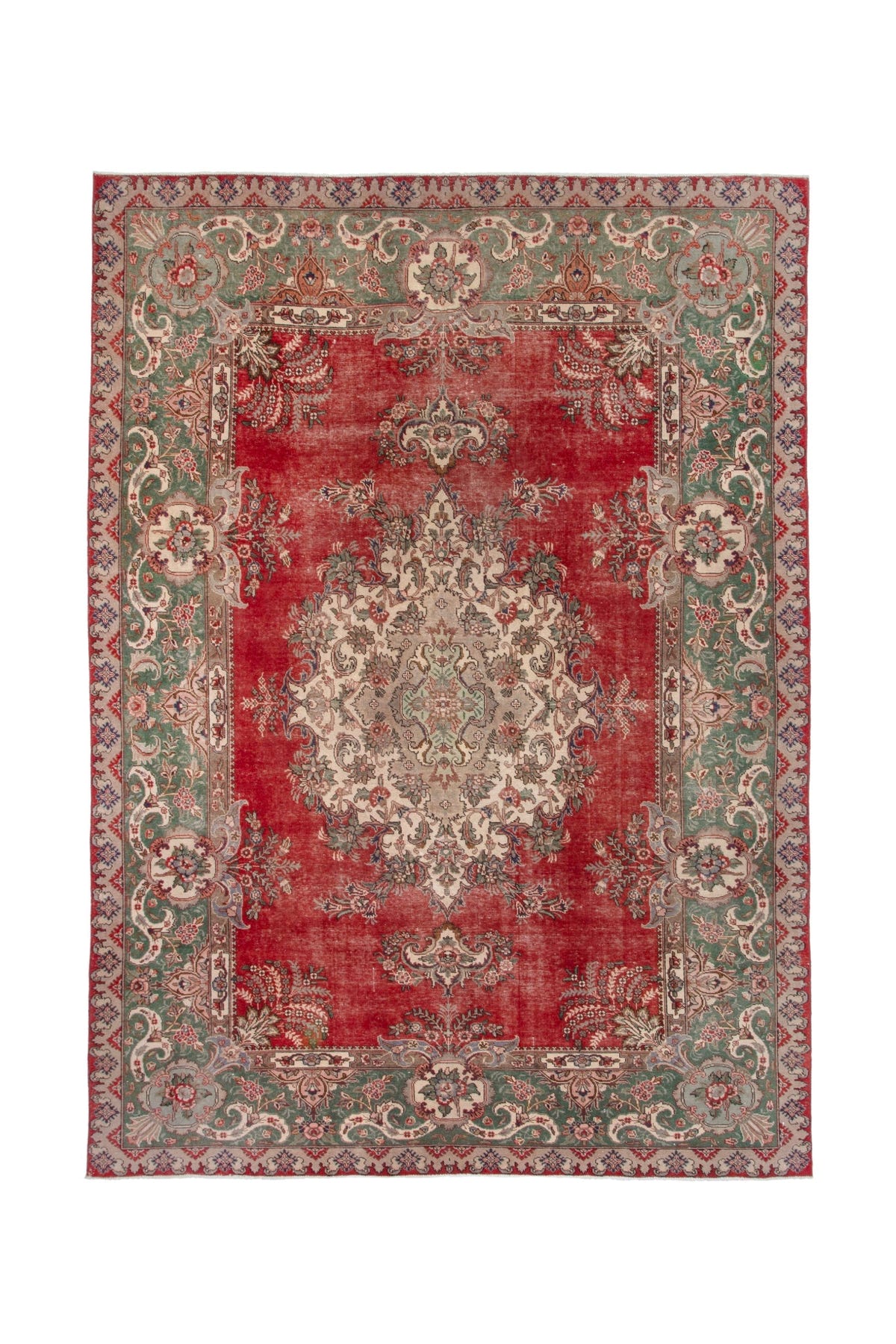 1849, Persian Tabriz Oversized Rug