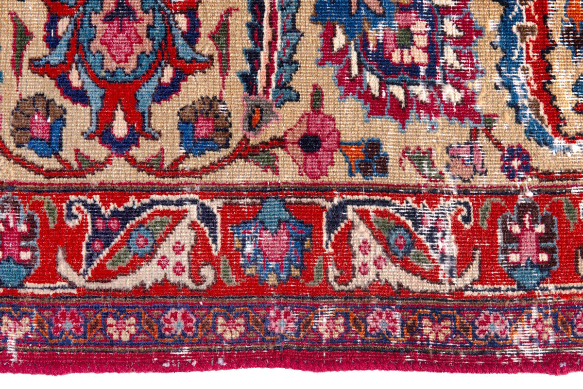 1850, Persian Mashhad Oversized Rug