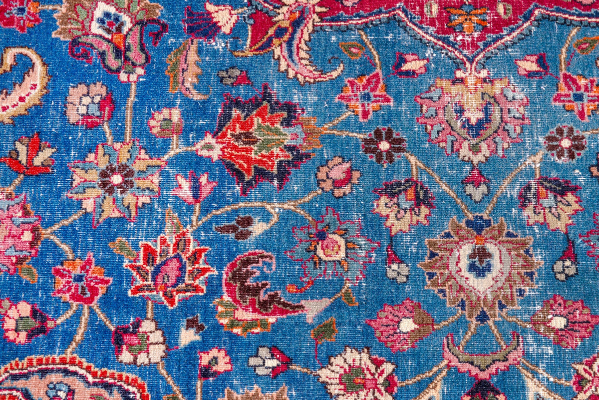1850, Persian Mashhad Oversized Rug