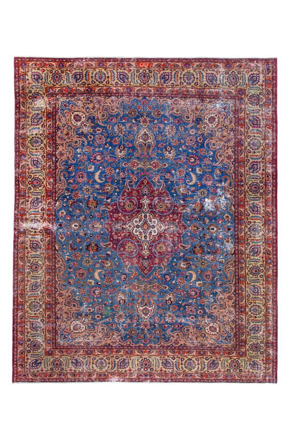 1850, Persian Mashhad Oversized Rug