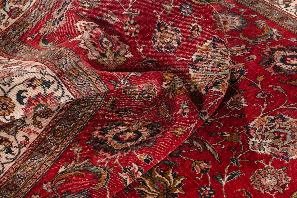1852, Persian Tabriz Oversized Rug