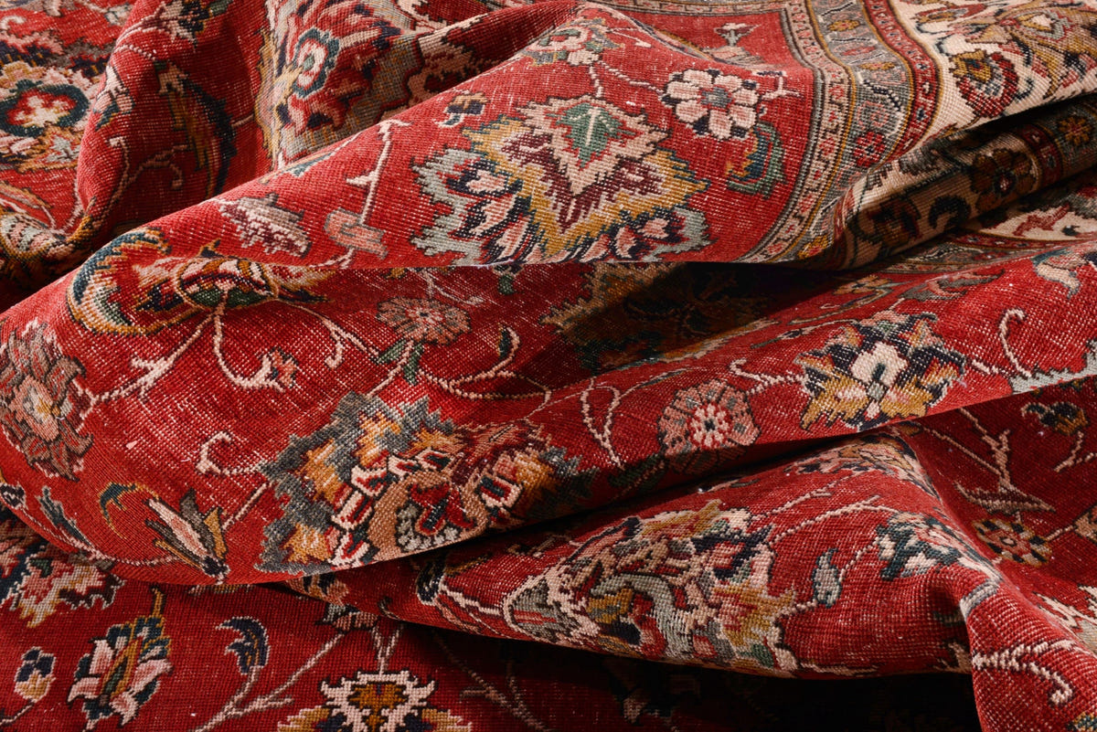 1852, Persian Tabriz Oversized Rug