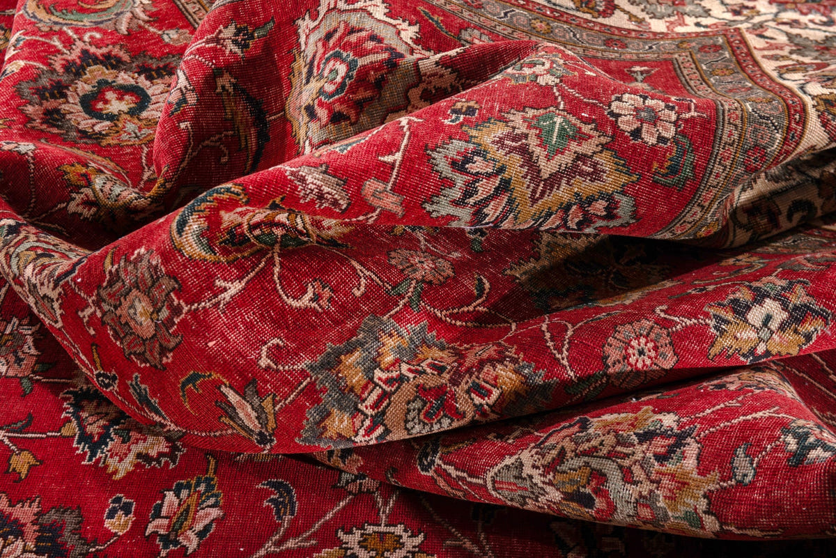 1852, Persian Tabriz Oversized Rug