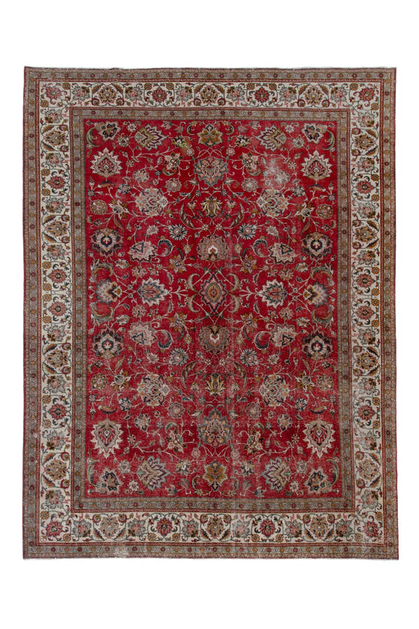 1852, Persian Tabriz Oversized Rug