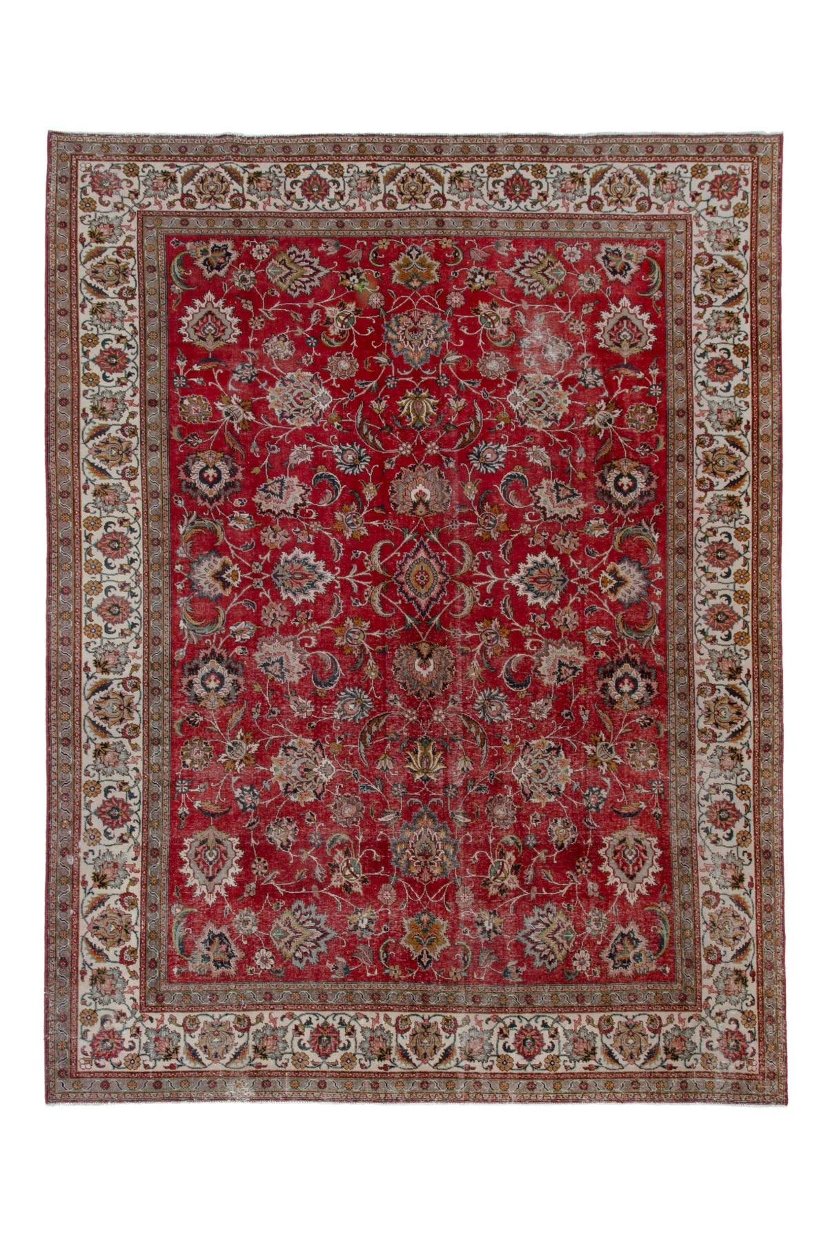 1852, Persian Tabriz Oversized Rug