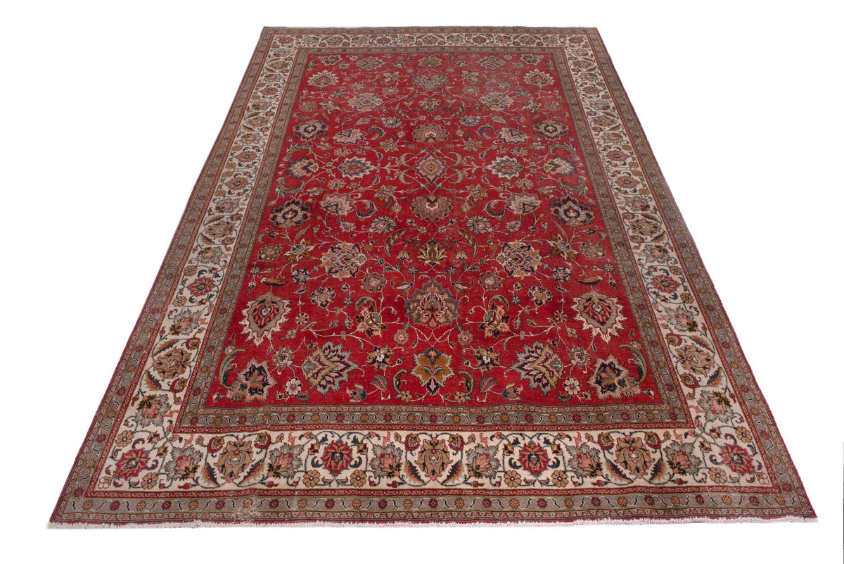 1852, Persian Tabriz Oversized Rug