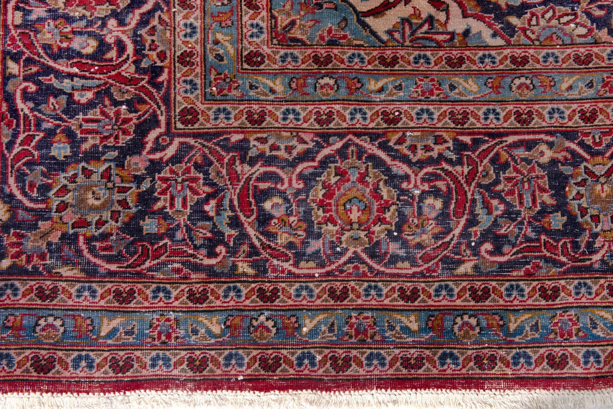 1854, Persian Kashan Oversized Rug