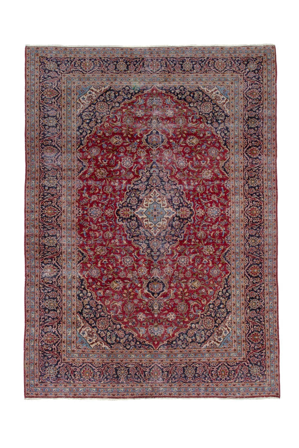 1854, Persian Kashan Oversized Rug