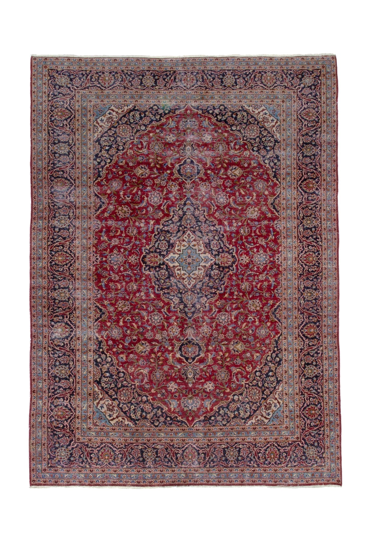 1854, Persian Kashan Oversized Rug