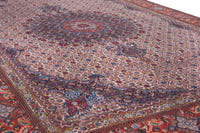 Turkish Anatolian area rug in cream and rust, view 3 of 21