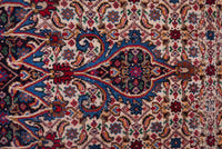 Turkish Anatolian area rug in cream and rust, view 5 of 21