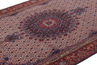 Turkish Anatolian area rug in cream and rust, view 16 of 21