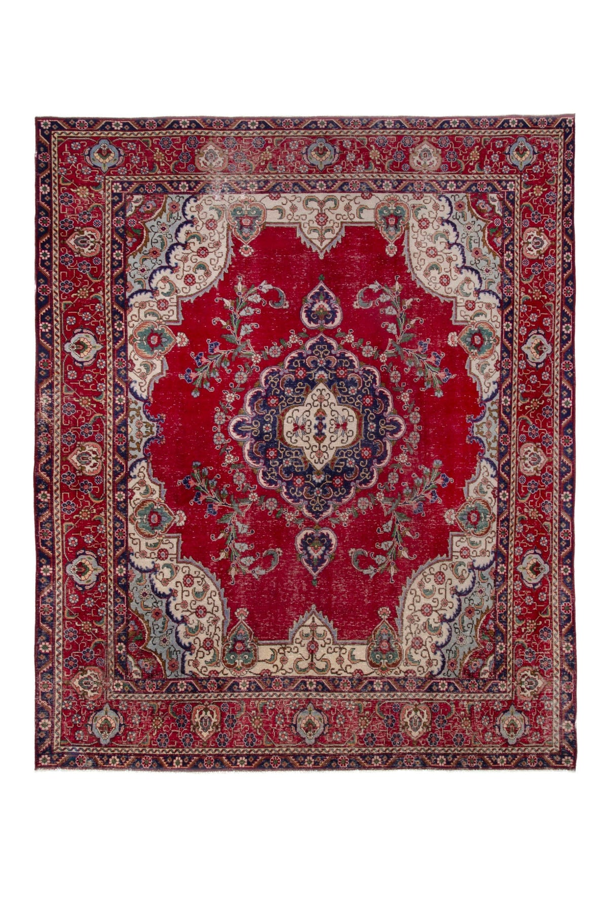 1865, Persian Tabriz Oversized Rug