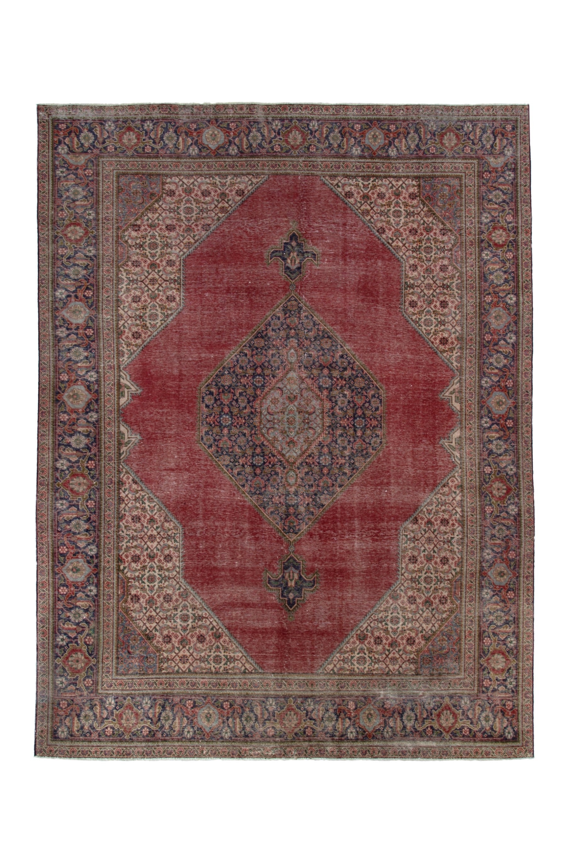 1868 - Persian Tabriz Oversized Rug 9'5" x 12'7"