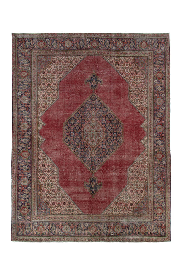 1868 - Persian Tabriz Oversized Rug 9'6" x 12'10"