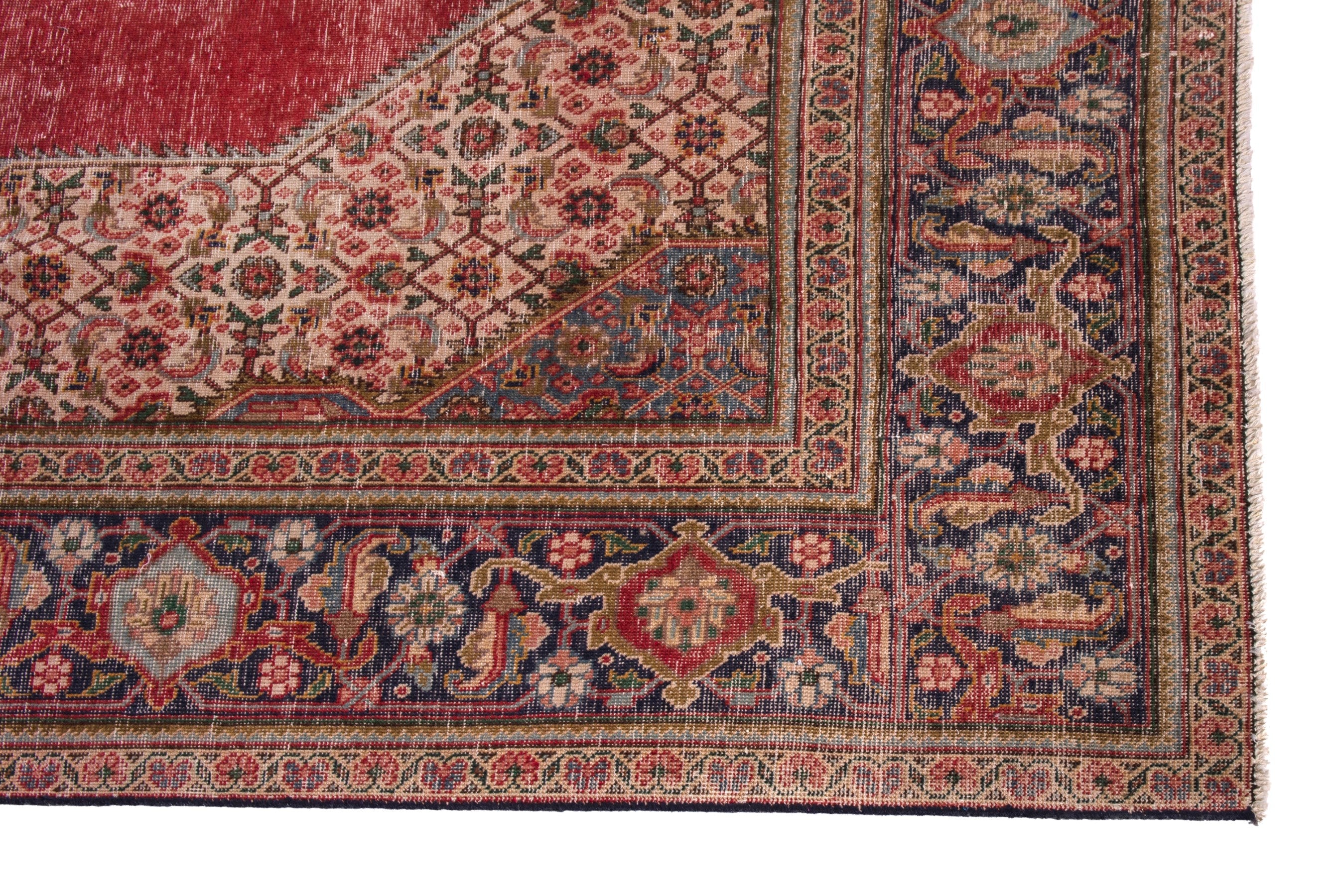 Persian Tabriz oversized rug, view 5 of 17