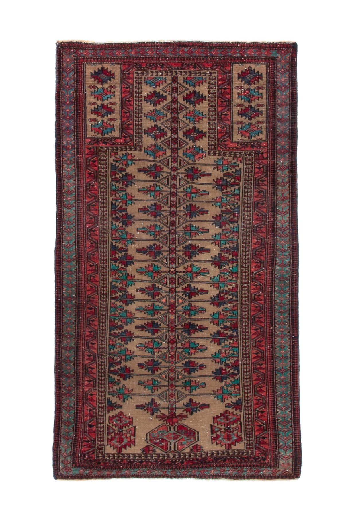 1871, Persian Baluch Area Rug