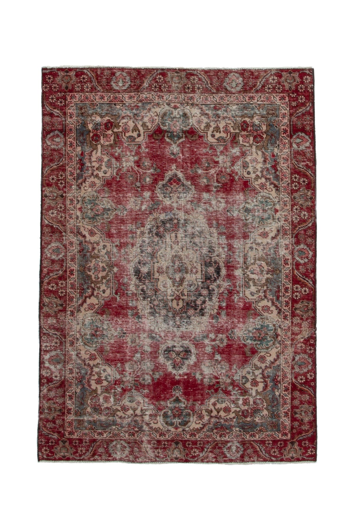 1875, Persian Tabriz Area Rug