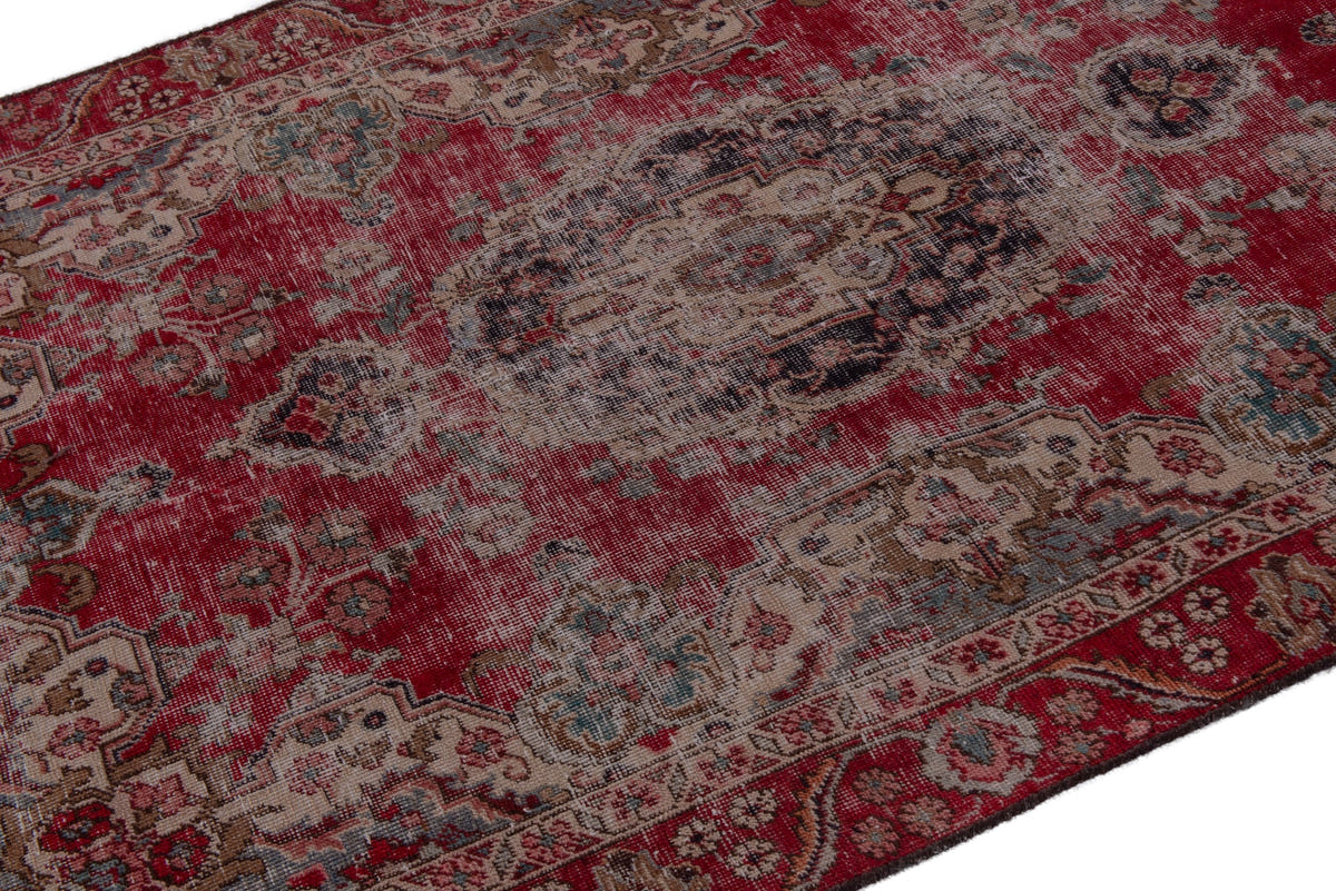 1875, Persian Tabriz Area Rug