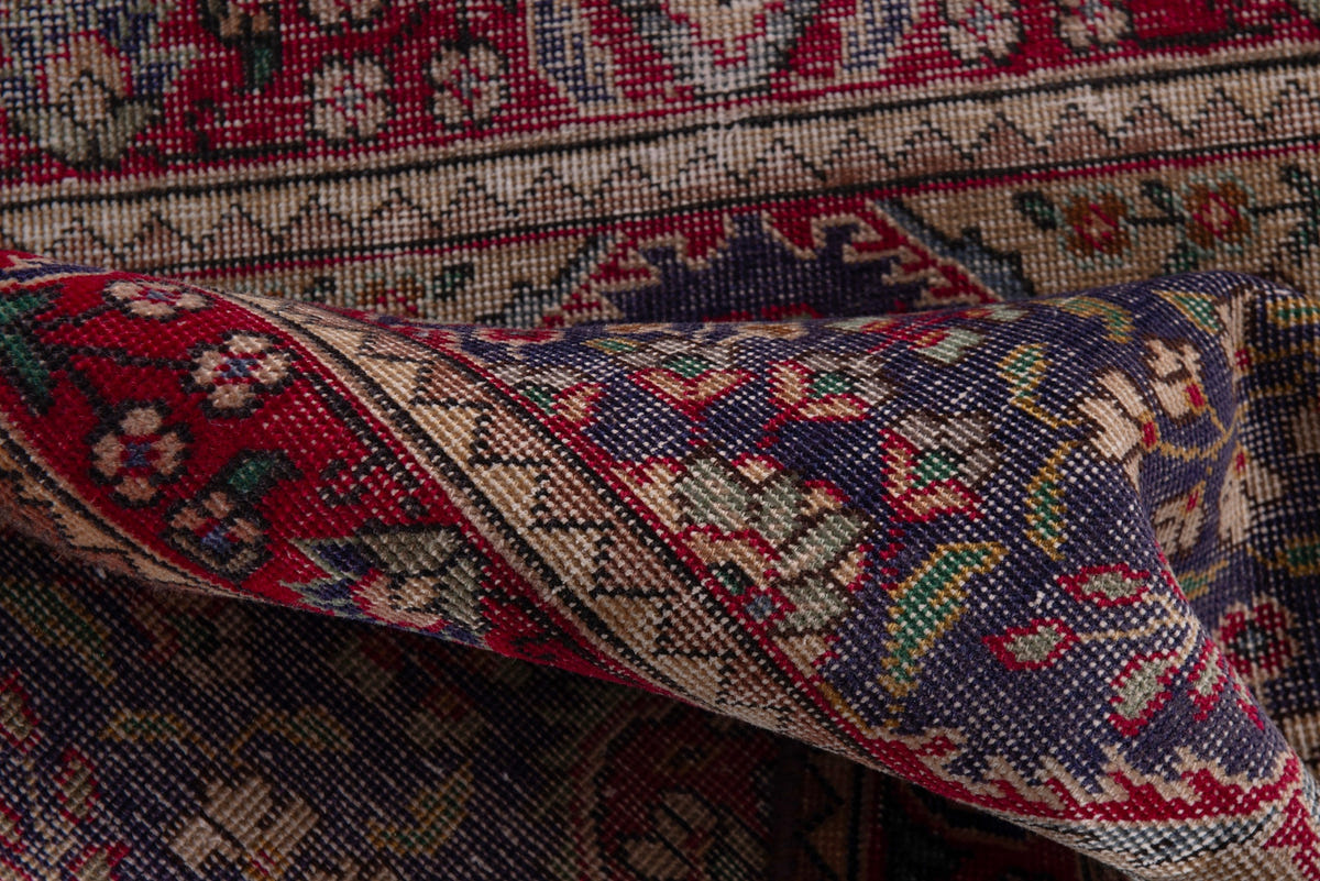 Persian Tabriz rug, view 15 of 16