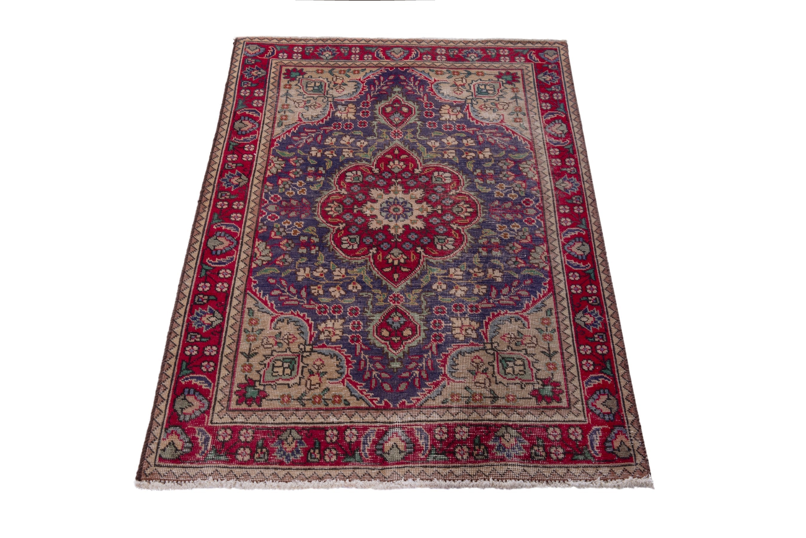 Persian Tabriz rug, view 2 of 16