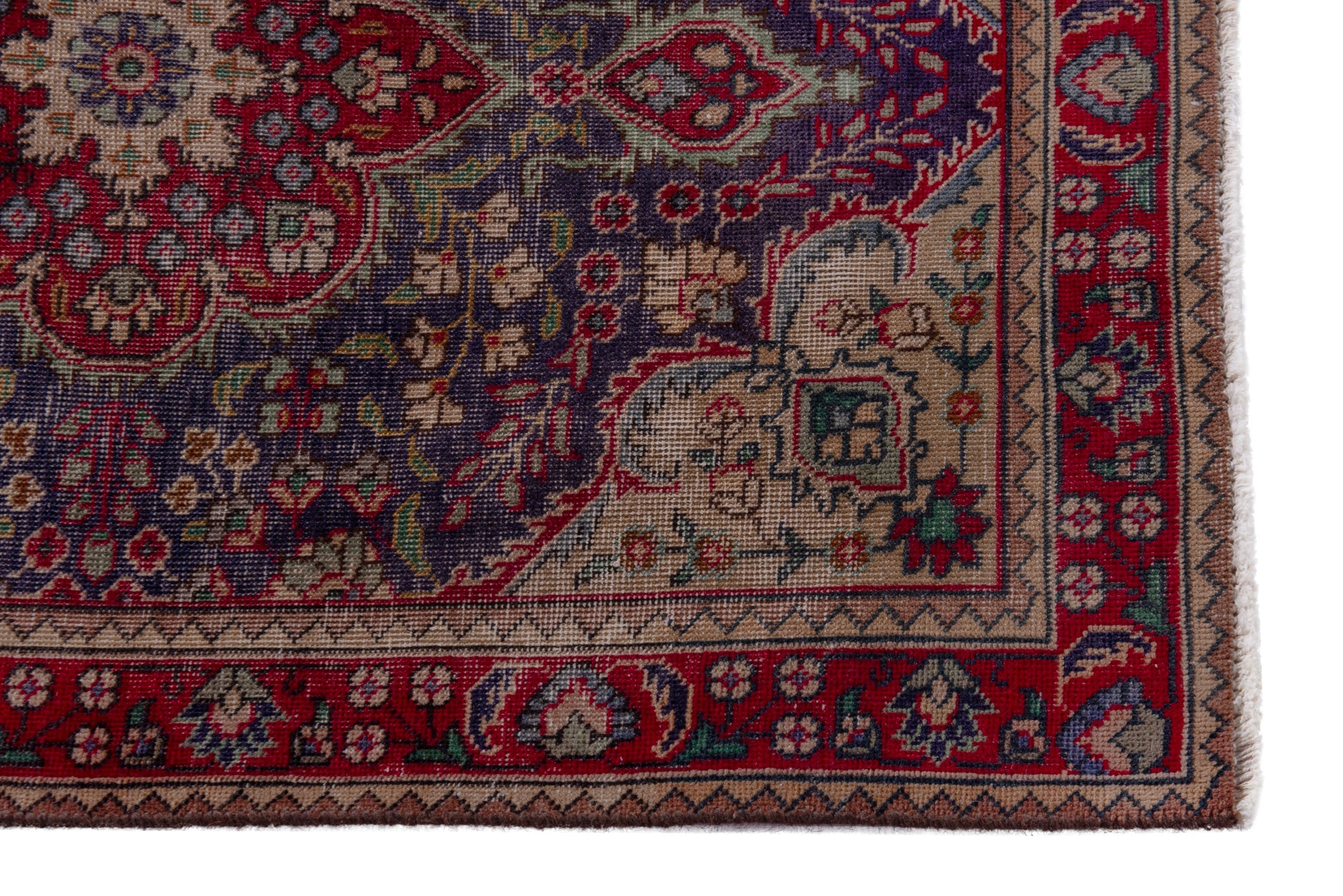 Persian Tabriz rug, view 5 of 16