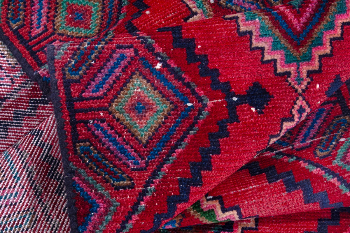 1899, Persian Hamadan Runner Rug