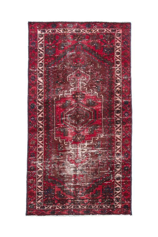 1902, Persian Zanjan Runner Rug