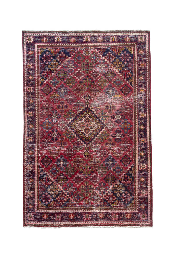 1908, Persian Joshaghan Area Rug