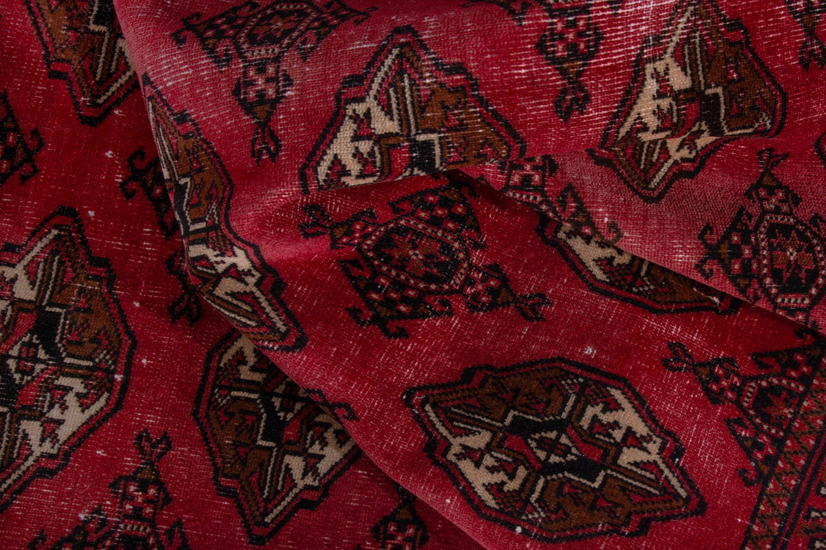 1910, Persian Torkaman Area Rug