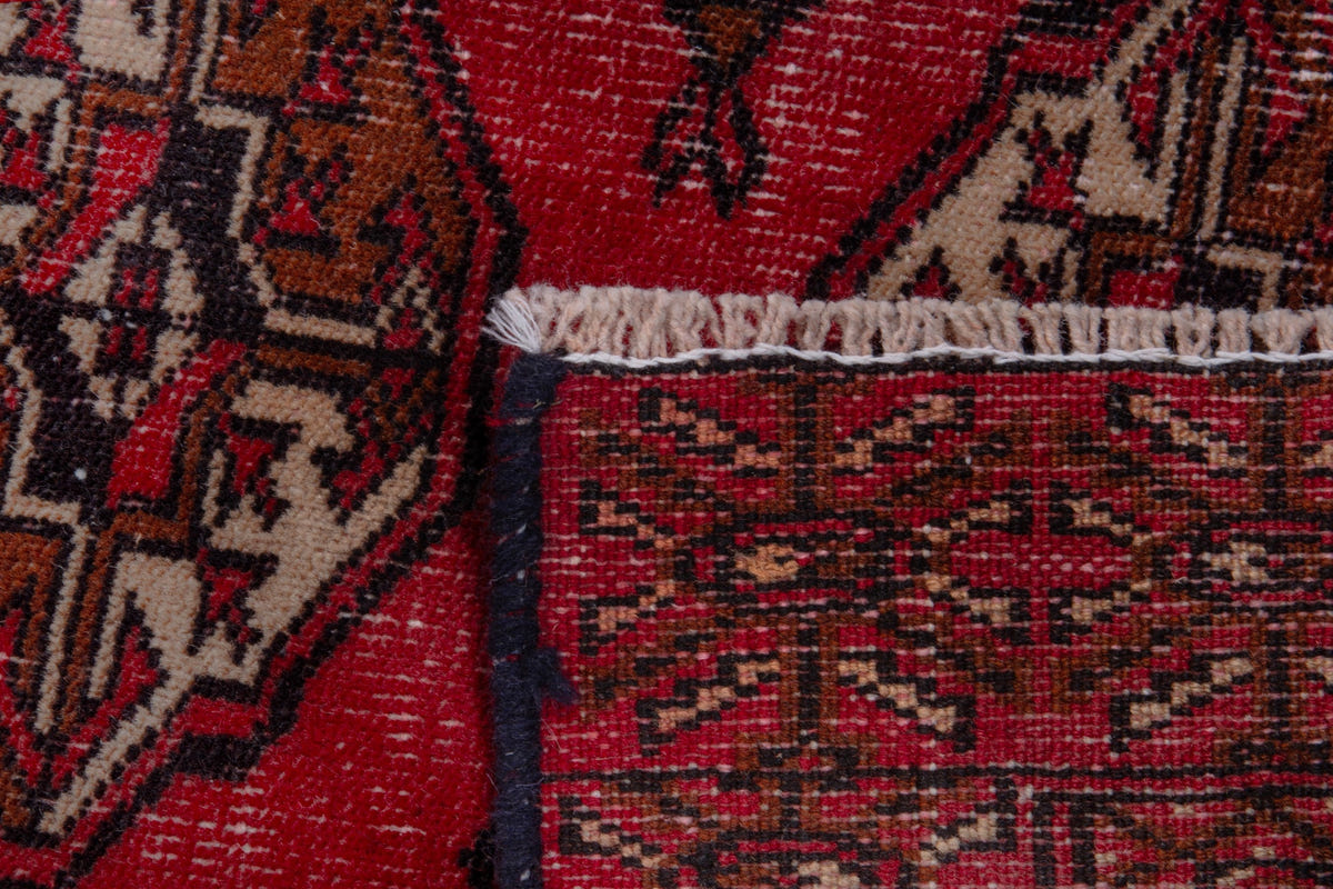 1910, Persian Torkaman Area Rug
