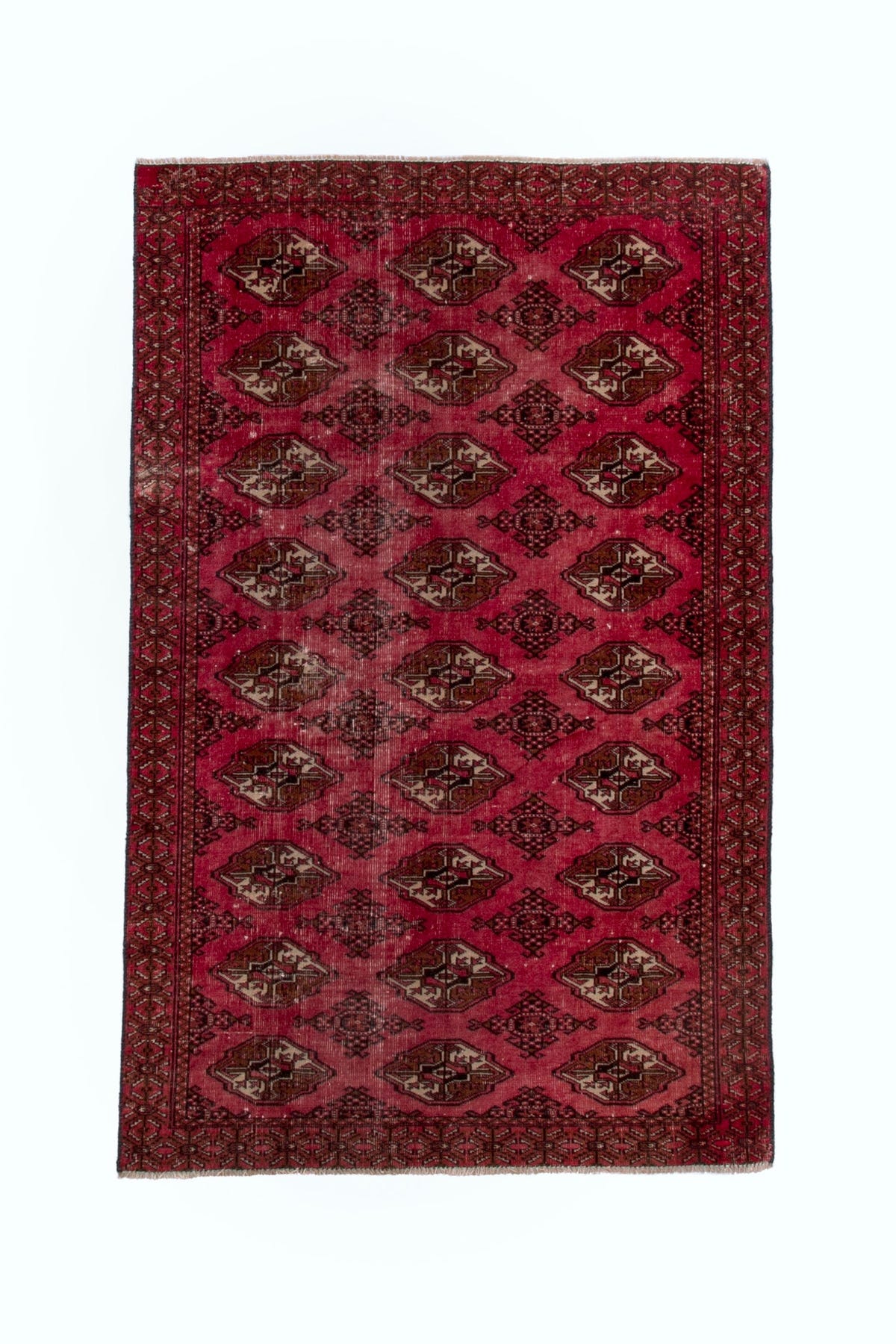 1910, Persian Torkaman Area Rug