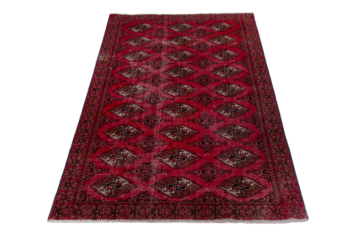 1910, Persian Torkaman Area Rug