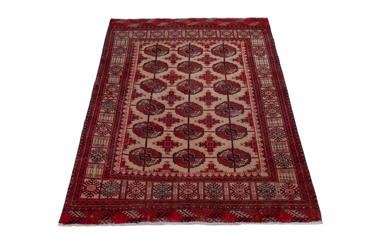 1923, Persian Torkaman Area Rug