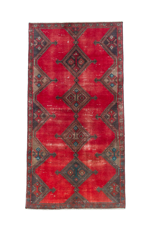 1924, Persian Hamadan Area Rug