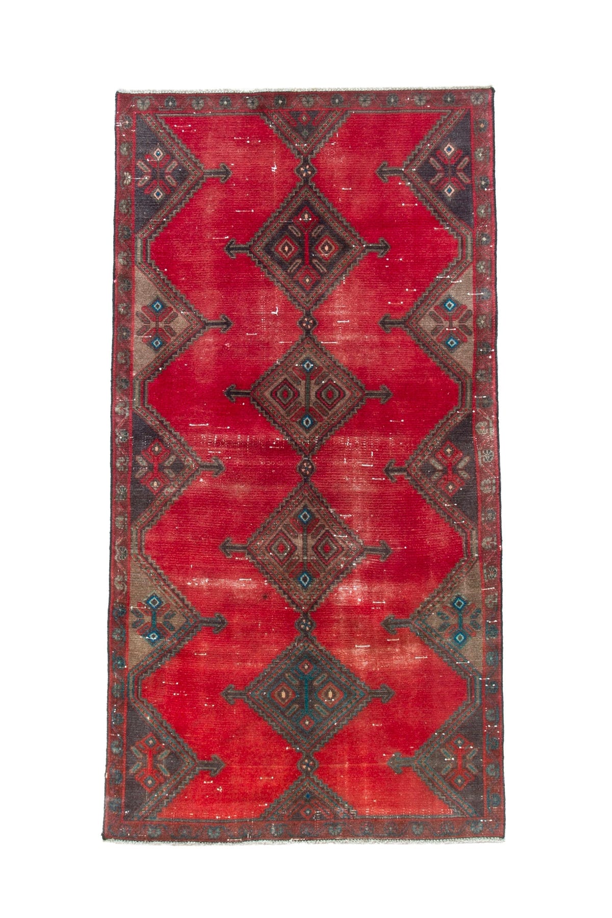 1924, Persian Hamadan Area Rug
