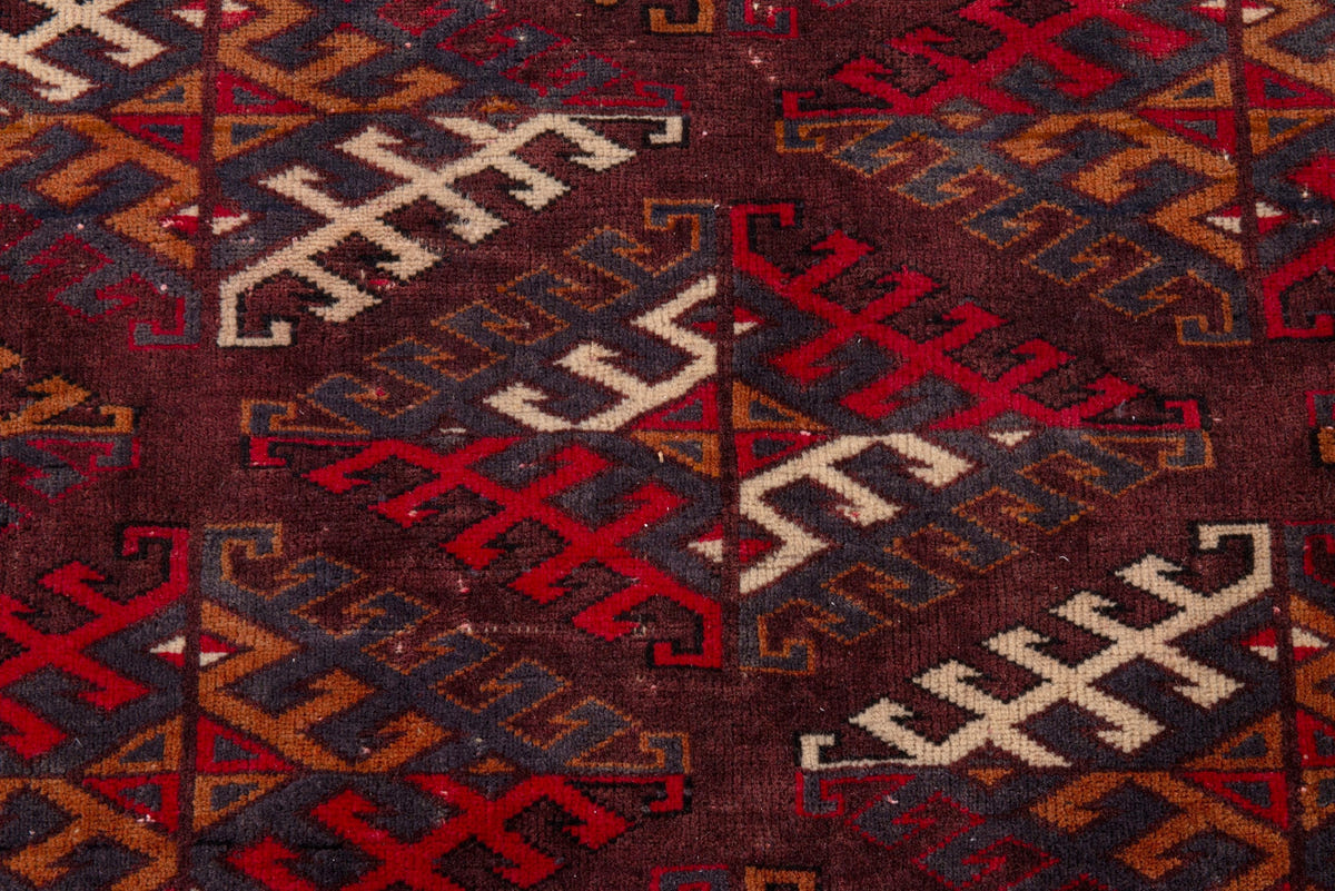 1952, Persian Torkaman Oversized Rug