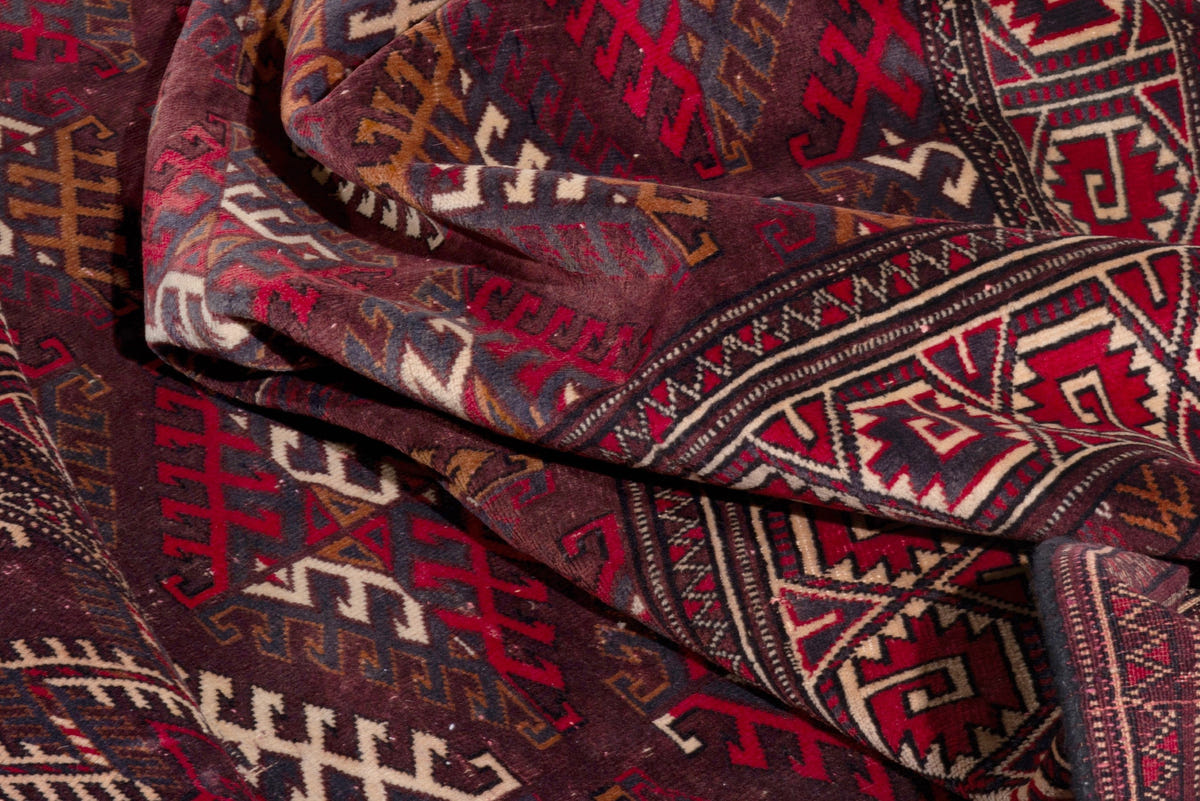 1952, Persian Torkaman Oversized Rug