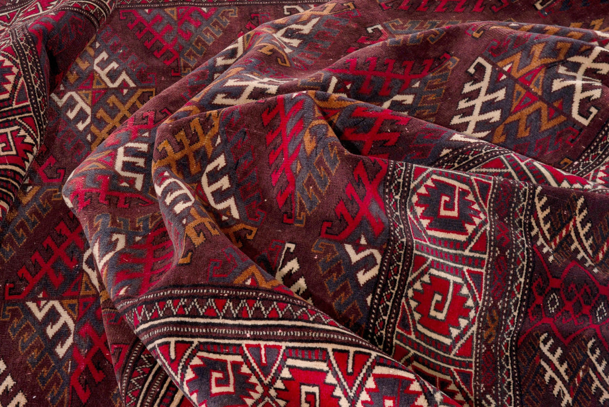 1952, Persian Torkaman Oversized Rug